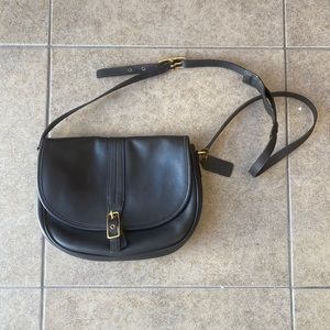 Classic Coach cross-body bag